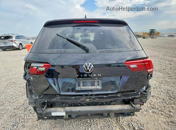 3VVCB7AX6PM117182 2023 VOLKSWAGEN TIGUAN Black Widok z tyłu