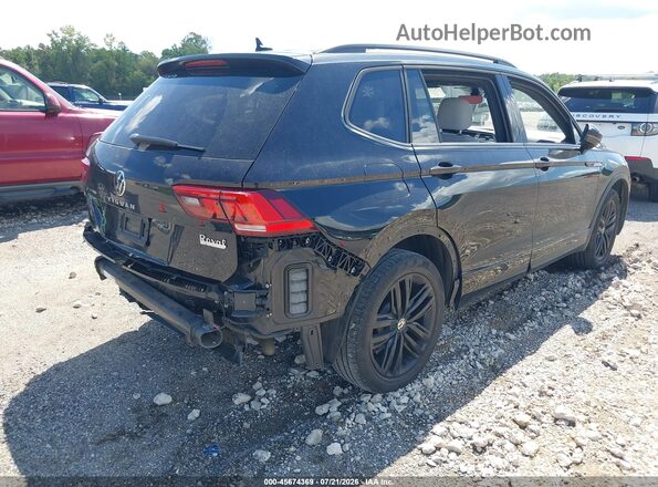 3VVCB7AX8NM145336 2022 VOLKSWAGEN TIGUAN Black Հետևի աջ