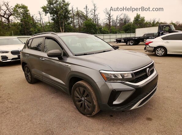 3VVCX7B20NM083824 2022 VOLKSWAGEN TAOS Серый Передняя правая четверть