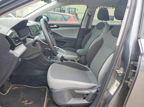 3VVCX7B23PM369024 2023 VOLKSWAGEN TAOS Gray Widok wnętrza z przodu