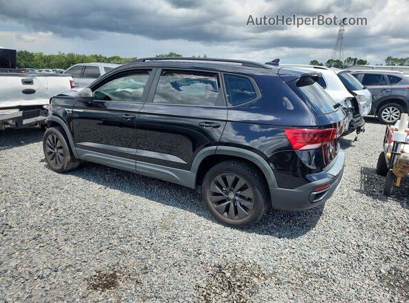 3VVCX7B24NM028616 2022 VOLKSWAGEN TAOS Черный Задняя левая четверть