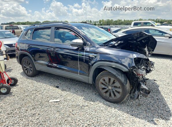 3VVCX7B24NM028616 2022 VOLKSWAGEN TAOS Черный Передняя правая четверть