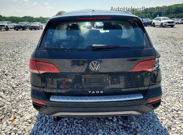 3VVCX7B24PM322729 2023 VOLKSWAGEN TAOS Black Widok z tyłu