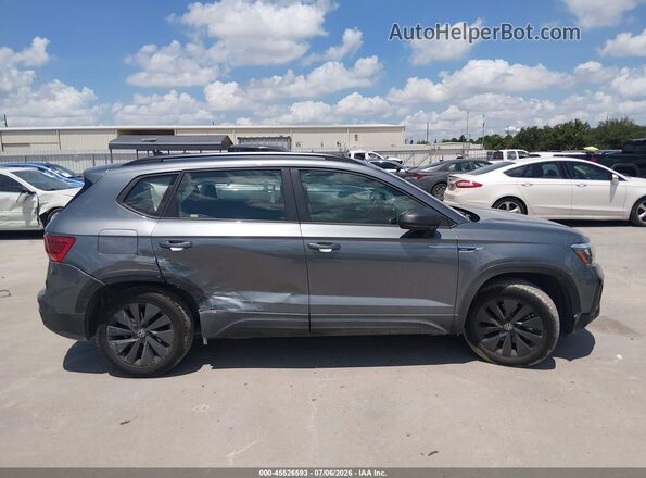3VVCX7B28PM331398 2023 VOLKSWAGEN TAOS Gray Вид задньої частини салону