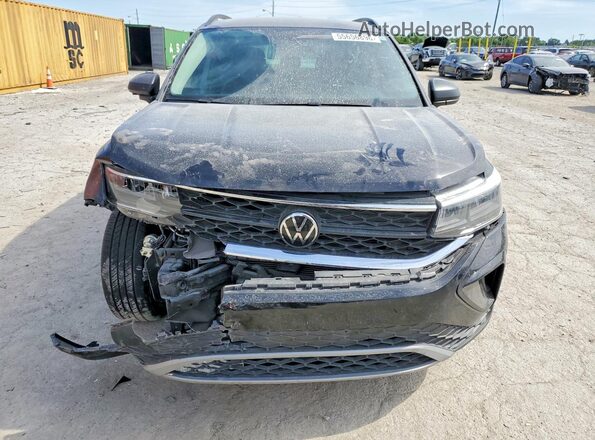3VVCX7B28PM376115 2023 VOLKSWAGEN TAOS Black Դիմացի տեսք