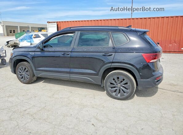 3VVCX7B28PM376115 2023 VOLKSWAGEN TAOS Black Հետևի ձախ