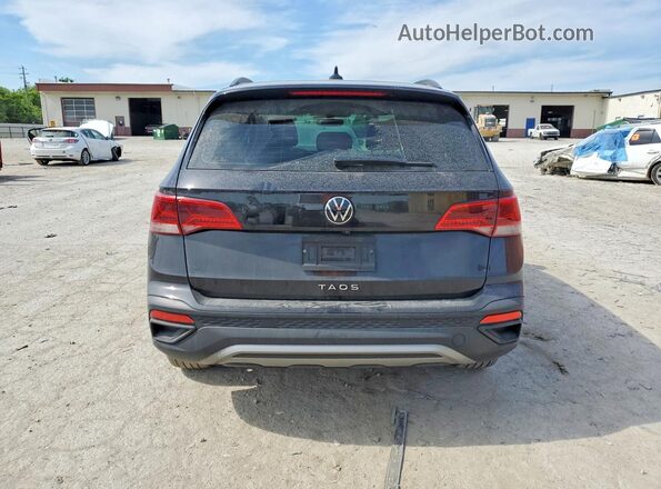 3VVCX7B28PM376115 2023 VOLKSWAGEN TAOS Black Հետևի տեսք