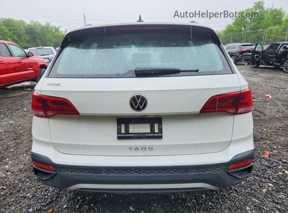 3VVCX7B29NM065709 2022 VOLKSWAGEN TAOS White Widok z tyłu