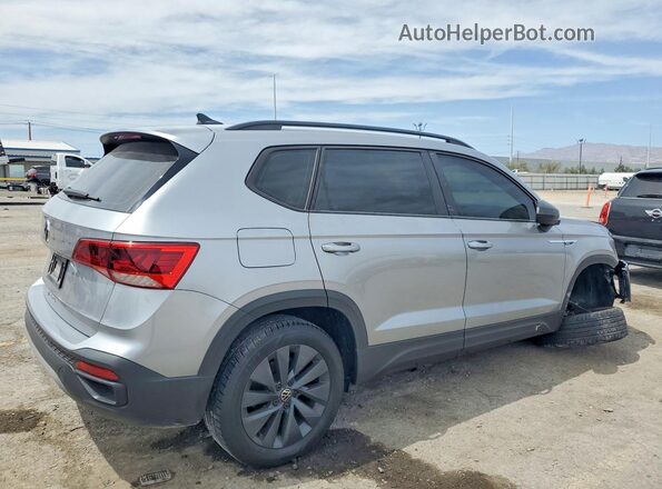 3VVCX7B2XPM362491 2023 VOLKSWAGEN TAOS Silver უკანა მარჯვენა