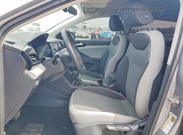 3VVCX7B2XPM362491 2023 VOLKSWAGEN TAOS Silver წინა სალონის ხედი