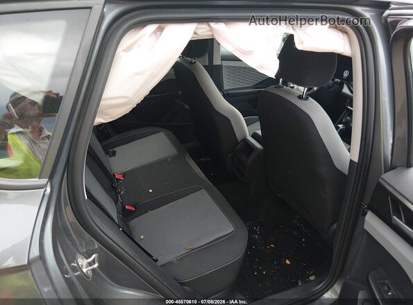 3VVDX7B23NM060199 2022 VOLKSWAGEN TAOS Gray Widok naklejki z numerem VIN