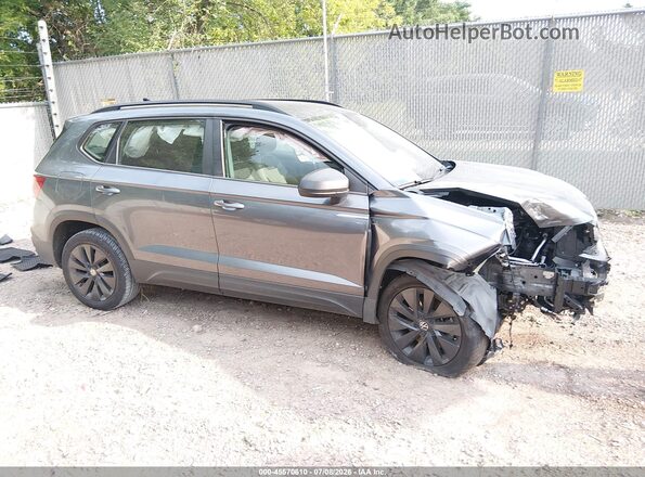 3VVDX7B23NM060199 2022 VOLKSWAGEN TAOS Gray Widok wnętrza z tyłu