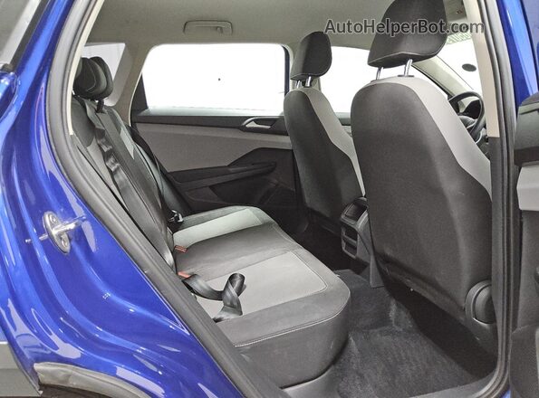 3VVDX7B25NM033814 2022 VOLKSWAGEN TAOS Синий 