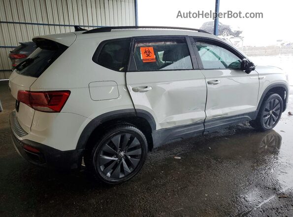 3VVDX7B27NM005206 2022 VOLKSWAGEN TAOS White Задня права чверть