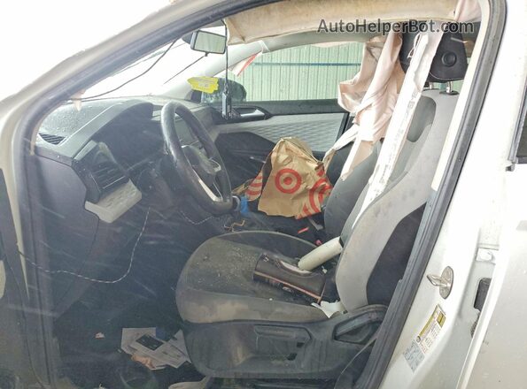 3VVDX7B27NM005206 2022 VOLKSWAGEN TAOS White Вид салону спереду