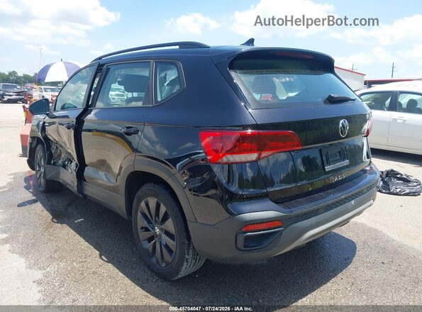 3VVDX7B28NM026579 2022 VOLKSWAGEN TAOS Black Trasero izquierdo