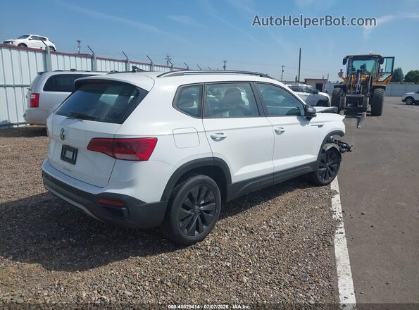 3VVDX7B28PM321748 2023 VOLKSWAGEN TAOS Белый Задняя правая четверть