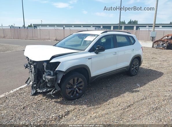 3VVDX7B28PM321748 2023 VOLKSWAGEN TAOS Белый Передняя левая четверть