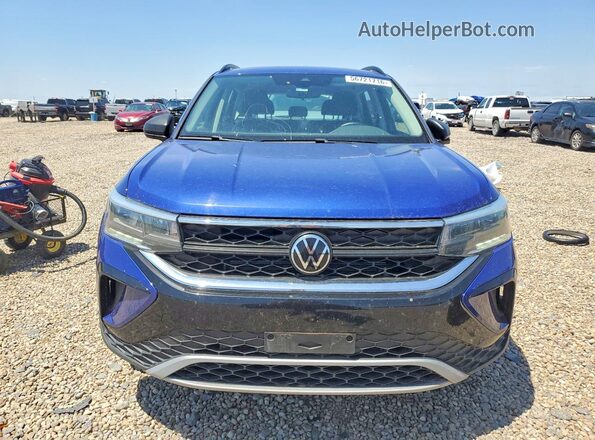 3VVDX7B28PM347105 2023 VOLKSWAGEN TAOS Blue Vista frontal