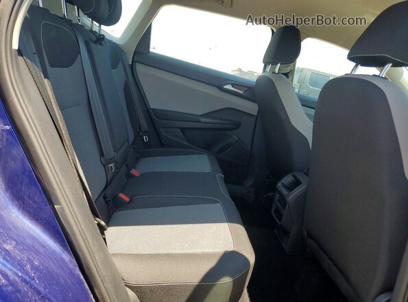 3VVDX7B28PM347105 2023 VOLKSWAGEN TAOS Blue Vista interior trasera