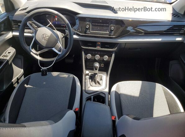 3VVDX7B28PM347105 2023 VOLKSWAGEN TAOS Blue Vista del salpicadero
