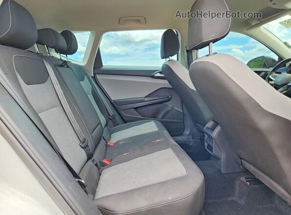3VVDX7B29NM003747 2022 VOLKSWAGEN TAOS Белый Вид задней части салона