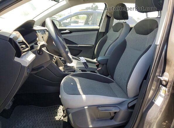 3VVDX7B2XPM350507 2023 VOLKSWAGEN TAOS Угольный Вид салона спереди
