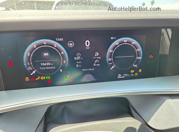 3VVER7RM5TM033945 2026 VOLKSWAGEN TIGUAN Silver Vista del cuadro de instrumentos