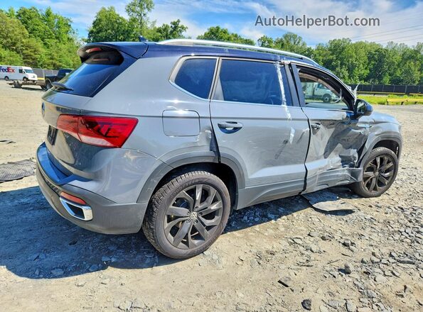 3VVEX7B23RM008338 2024 VOLKSWAGEN TAOS Silver Задня права чверть