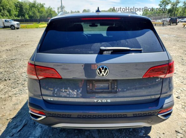 3VVEX7B23RM008338 2024 VOLKSWAGEN TAOS Silver Вид ззаду