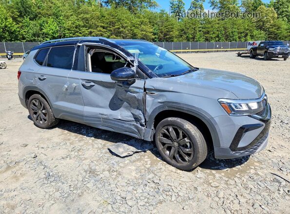 3VVEX7B23RM008338 2024 VOLKSWAGEN TAOS Silver Передня права чверть