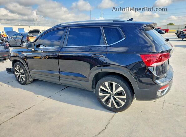 3VVEX7B25RM102768 2024 VOLKSWAGEN TAOS Черный Задняя левая четверть