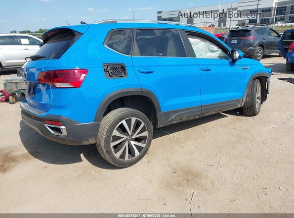 3VVEX7B27PM328016 2023 VOLKSWAGEN TAOS Blue Rear right