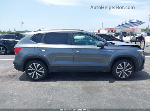3VVEX7B28RM005466 2024 VOLKSWAGEN TAOS Gray Widok wnętrza z tyłu