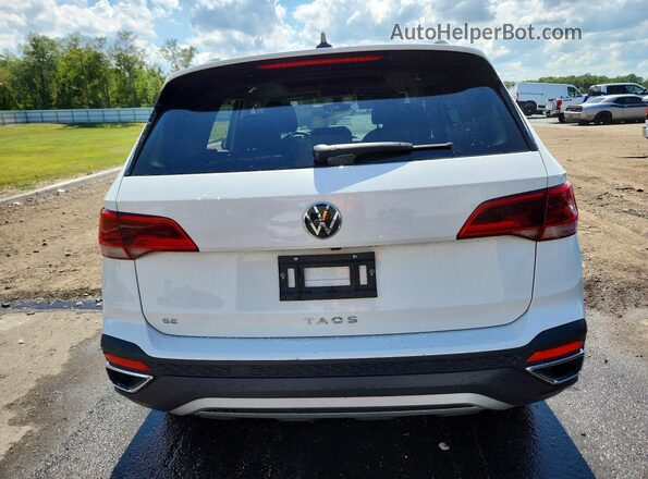 3VVEX7B29RM127463 2024 VOLKSWAGEN TAOS Белый Вид сзади