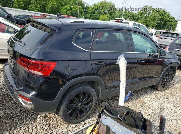 3VVEX7B2XPM368381 2023 VOLKSWAGEN TAOS Black Tył prawy
