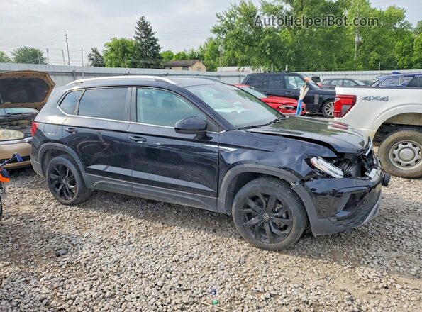 3VVEX7B2XPM368381 2023 VOLKSWAGEN TAOS Black Przód prawy
