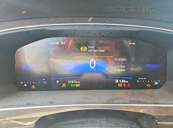 3VVFB7AX0RM131451 2024 VOLKSWAGEN TIGUAN Gray Вид щитка приладів