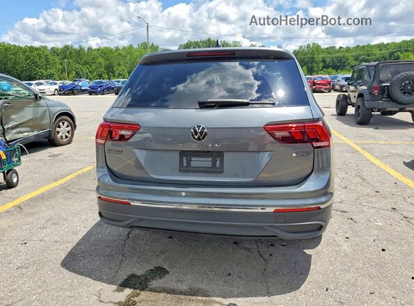 3VVFB7AX1RM109510 2024 VOLKSWAGEN TIGUAN Gray უკანა ხედი