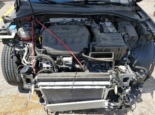 3VVFB7AX1RM109510 2024 VOLKSWAGEN TIGUAN Gray ძრავის განყოფილების ხედი