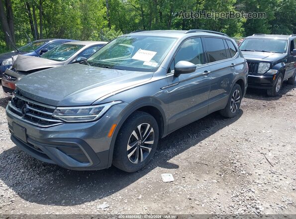 3VVFB7AX4RM139701 2024 VOLKSWAGEN TIGUAN Gray წინა მარცხენა ხედი სამი მეოთხედიდან