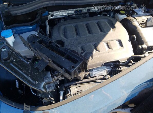 3VVGR7RM5SM025223 2025 VOLKSWAGEN TIGUAN Blue Vista del compartimento del motor