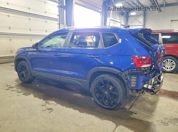 3VVLX7B20NM072113 2022 VOLKSWAGEN TAOS Blue Tył lewy