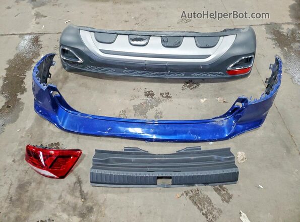 3VVLX7B20NM072113 2022 VOLKSWAGEN TAOS Blue Widok naklejki z numerem VIN