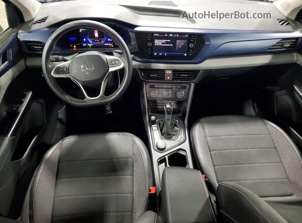 3VVLX7B20NM072113 2022 VOLKSWAGEN TAOS Blue Widok deski rozdzielczej