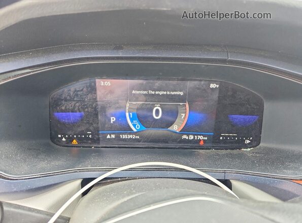 3VVLX7B22NM080780 2022 VOLKSWAGEN TAOS Черный Вид щитка приборов