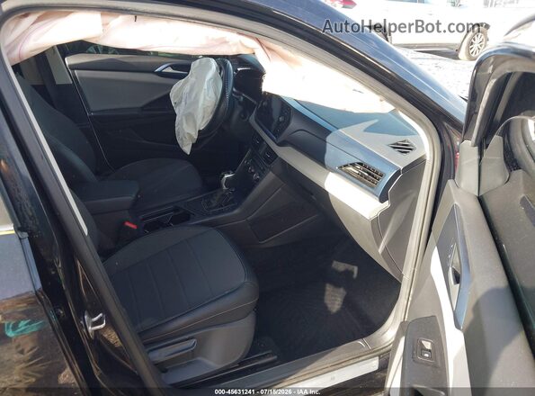 3VVLX7B25NM080756 2022 VOLKSWAGEN TAOS Black Widok wnętrza z przodu