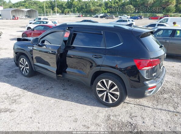 3VVLX7B25NM080756 2022 VOLKSWAGEN TAOS Black Tył lewy