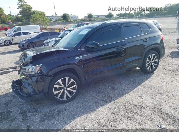 3VVLX7B25NM080756 2022 VOLKSWAGEN TAOS Black Przód lewy