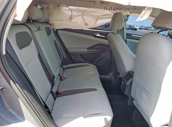 3VVLX7B28NM027128 2022 VOLKSWAGEN TAOS Серый Вид задней части салона